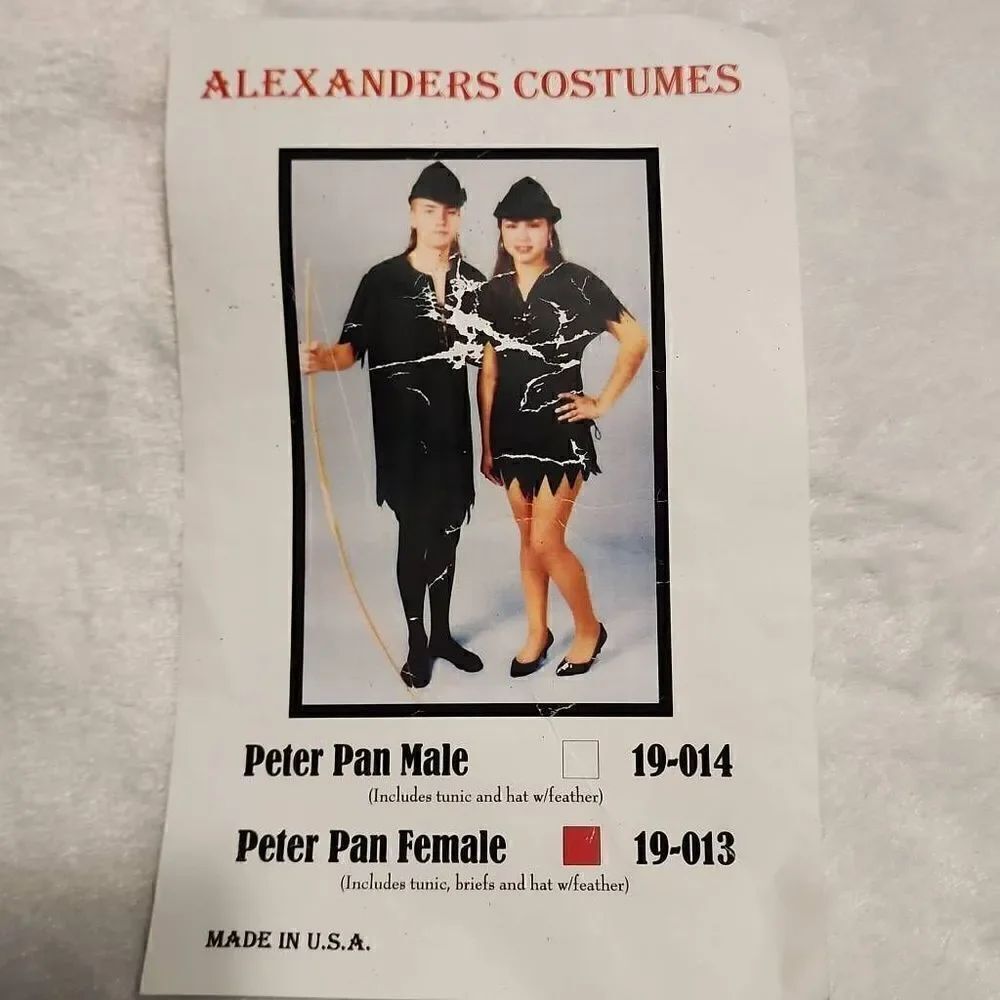 Alexanders Costumes Female Peter Pan Costume